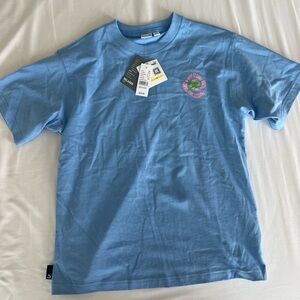 Puma Blue Short Sleeve Tee with Crew Neck